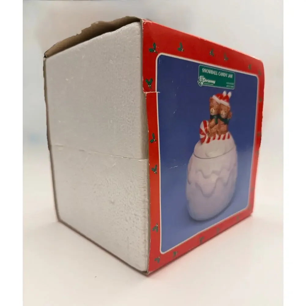 Christmas in July - House of Lloyd Christmas Around the World Snowball Candy Jar